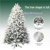 Christmas Automatic Encryption Flocking Snowfall Tree - Pure PE Commercial Decoration