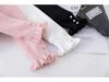 2023 Baby Girl Beaded High Neck Fleece Lined Sweater Shirt