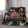 1Pc Ronaldo'S Legacy Football Blanket Soft And Comfortable Casual Warm Camping Travel Christmas Halloween Xmas Gift M929264
