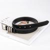 Ladies Premium Belt Dress Frosted Velvet Leather Decorative Vintage Belt Women'S