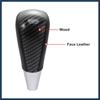 Car Automatic Gear Stick Shift Knob for Toyota for Toyota RAV4 Corolla Avalon Yaris 4Runner Sienna Camry Tacoma for Lexus ES GS SC RX LS Black Carbon