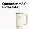 Stanley 1913 H2.0 Vacuum Quencher 0.89L Black 2.0 - Insulated, Durable, Straw Water Bottle for Summer, Outdoor Use, Dishwasher Safe, Warranty (Genuine