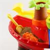 22pcs Children Beach Toys Safe Tree Shape Beach Table Toys Set for Indoor Outdoor Use