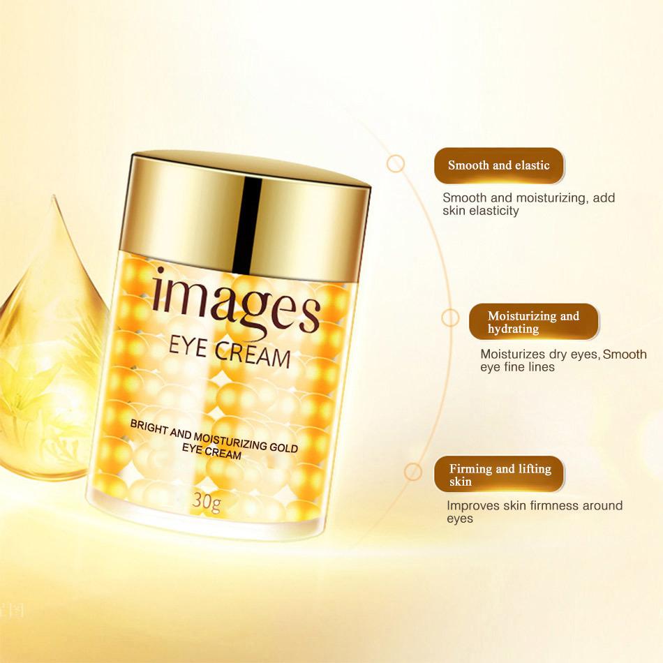 Hydratisierende Goldene Augencreme Feuchtigkeitsspendend und Nährend Hydratisierende Effekte - 30gx1 Flasche