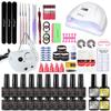 Nail Art Kit: 120/80/54W UV/LED Lampe und Gel Set