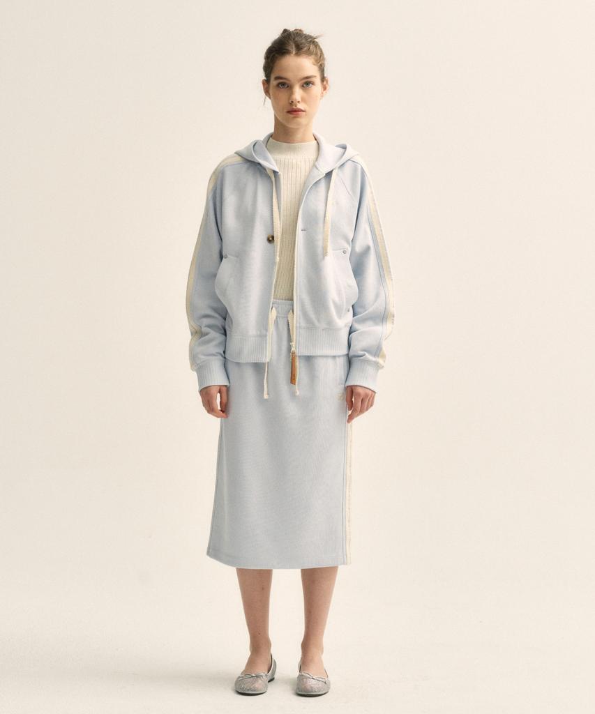 Seteo (W) Roton Midi Skirt Sky Blue