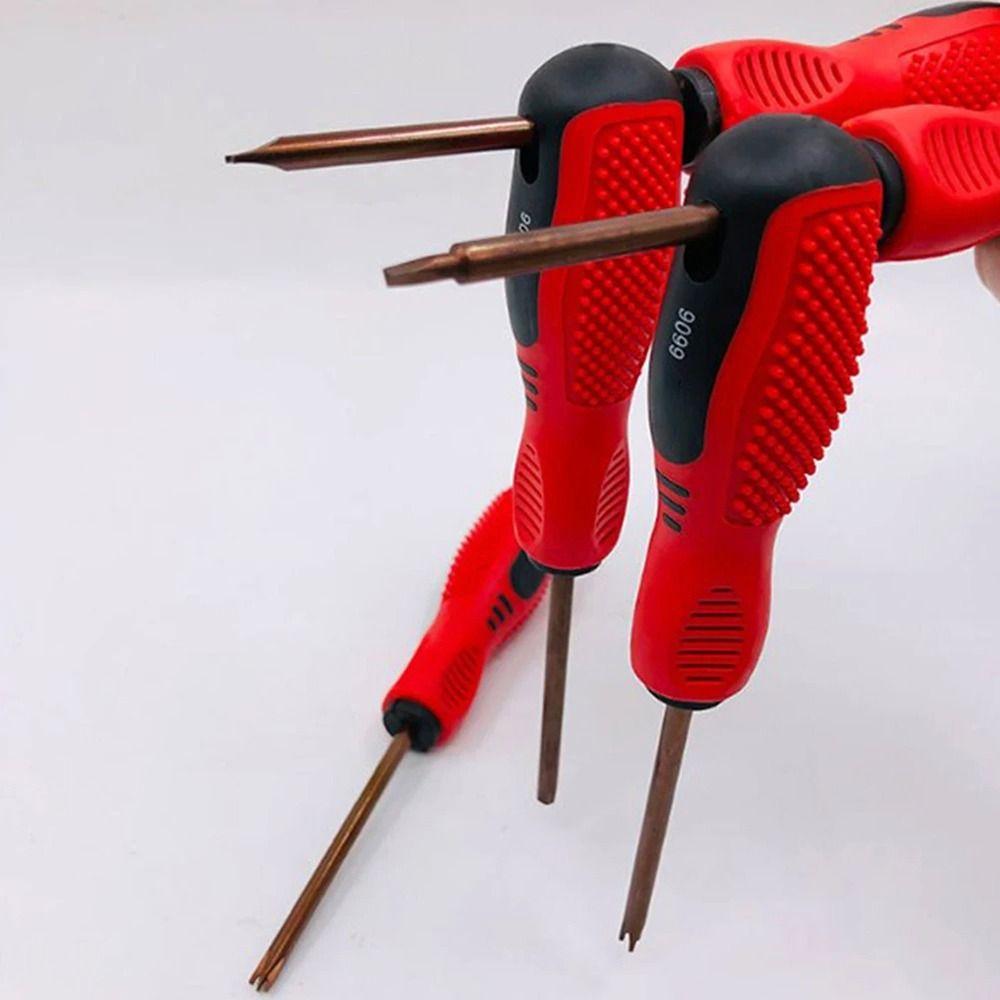 1Pcs 175mm Special-shaped Screwdriver Y U Triangle Three/Four Points Shaped Hand Tool  For Repairing