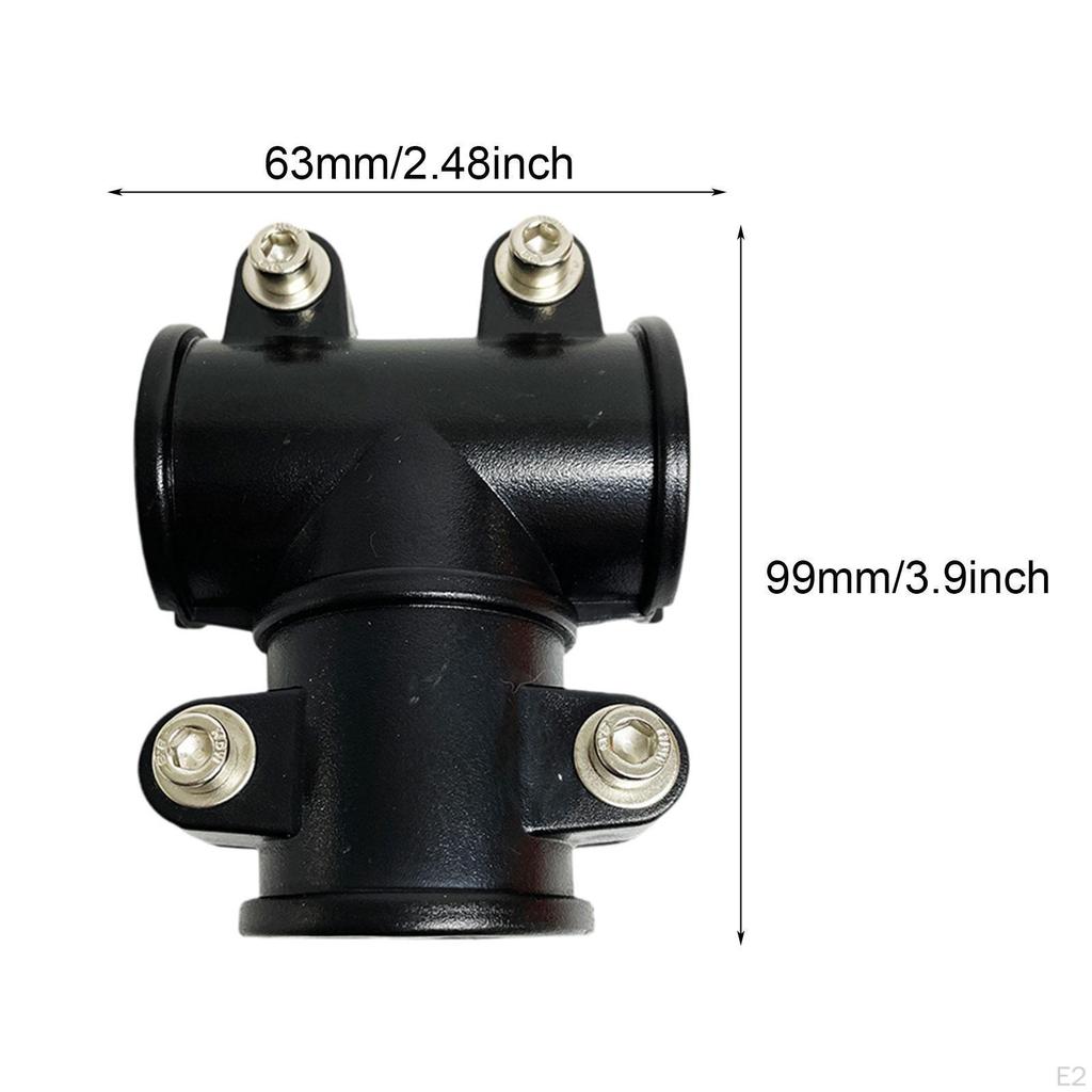 Electronic Drum Rack T Clamp for 38mm 3 Way Connector Connection Poles Accessory Simple