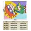 Decorative Rugrats Chuckie Finster  Bedding Throws  Flannel Bedspread For Couch Chair Sofa Bed Street Trend Sofa Bed Cover