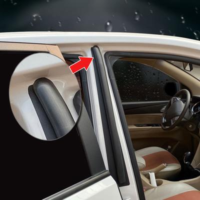 Tira de Sellado Pilar B Coche Goma Tira Meteorológica Columna Media Puerta Coche Impermeable A Prueba de Polvo Tiras de Sellado Autoadhesivas