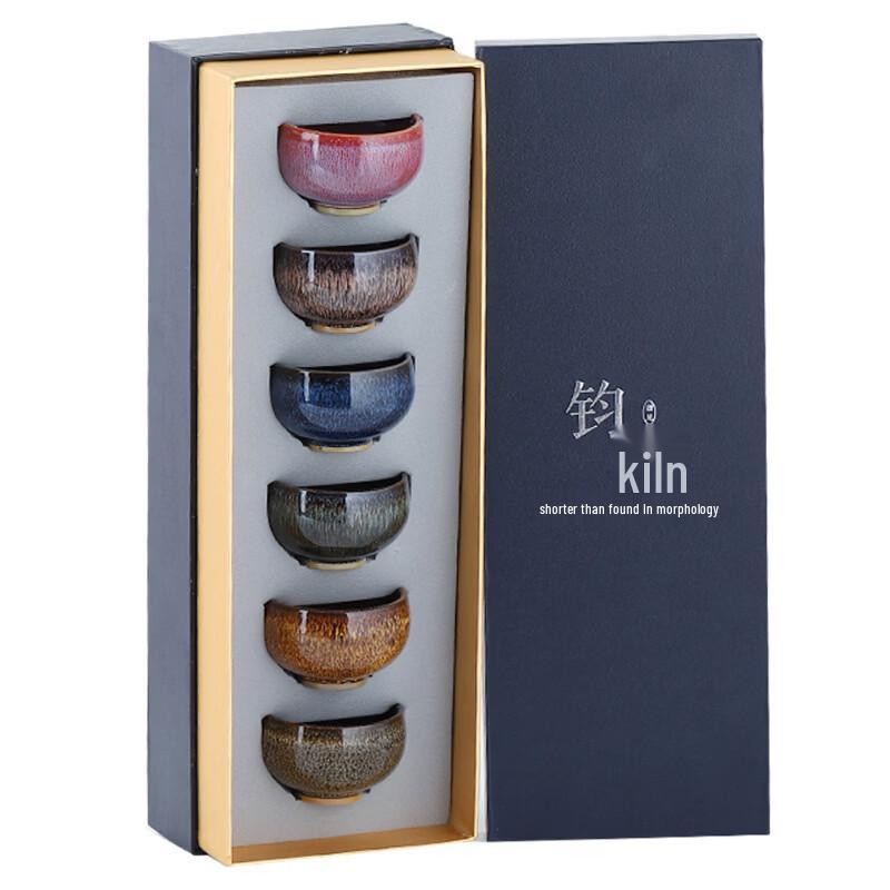 Handun Tianmu Jianzhan Master Brewing Tea Cup Gift Set