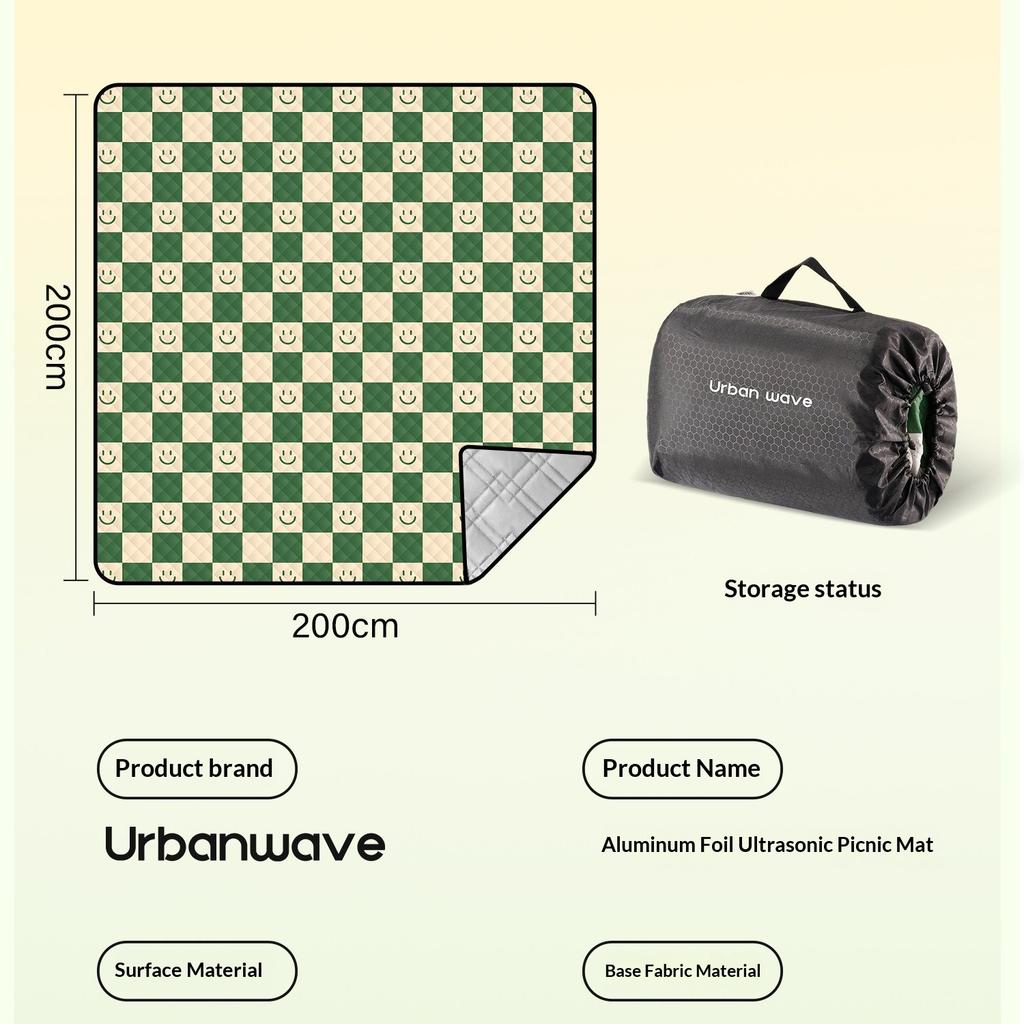 Thickened Version Outdoor Picnic Mat Moisture-proof Mat Camping Gear Portable Storage Tent Picnic Mat