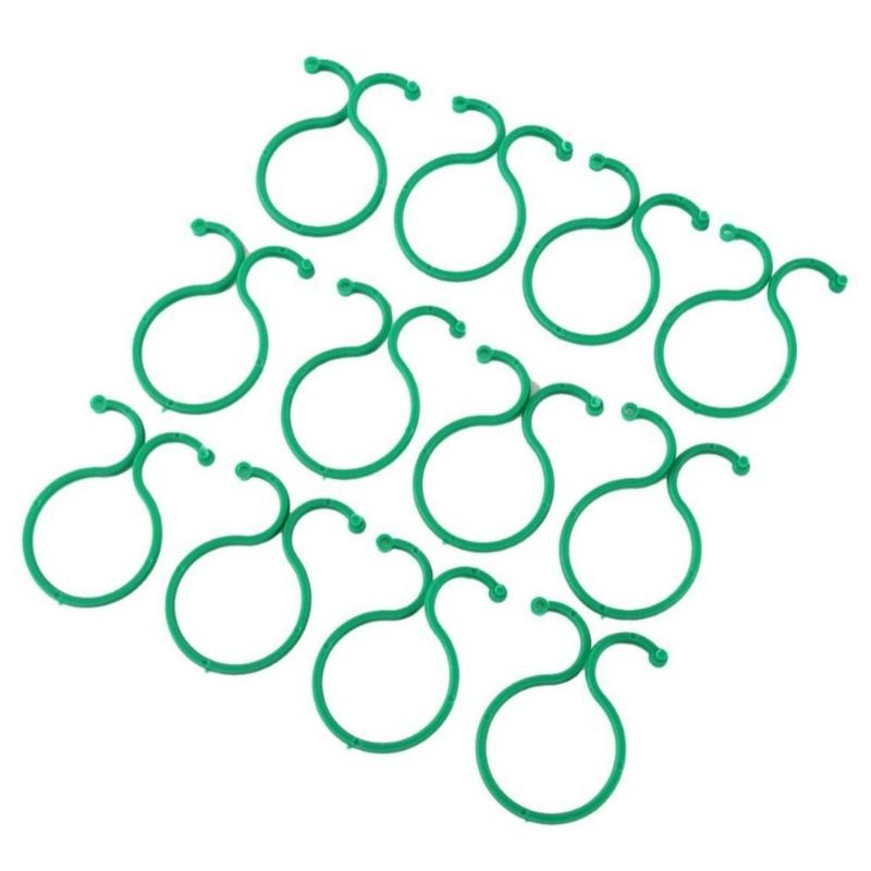 Gentle Plant Support Clips for Climbing Vine Reusable Durable Plastic Clips Tomato Cucumber Gardening Indoor Outdoor Use