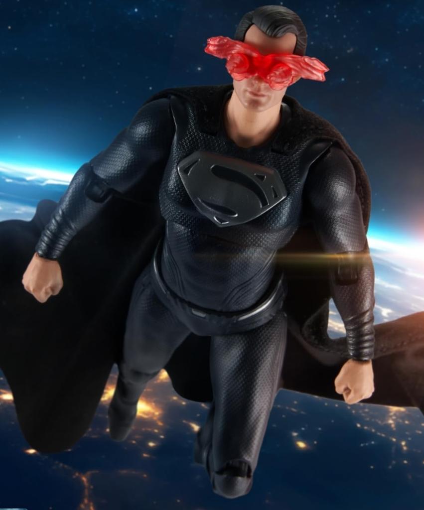 FondJoy DC Justice League Superman 1/9 Scale Action Figure Model 19cm in box
