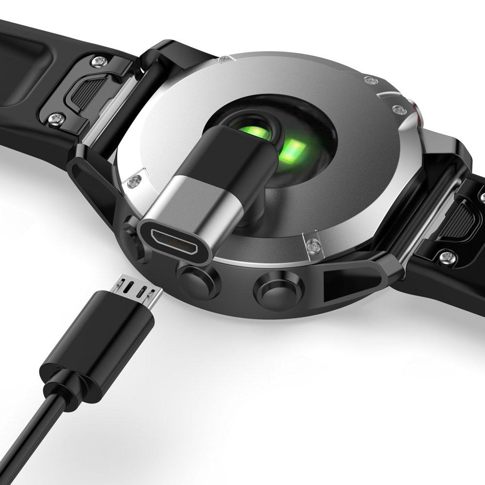 Buy Type C/Micro USB To 4pin Charging Adapter For Garmin Fenix