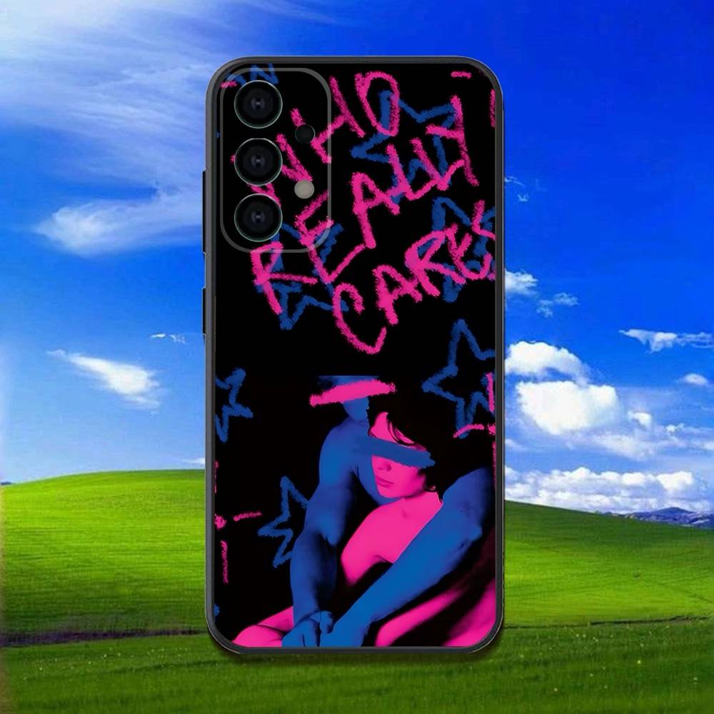 T-TV Girl Band Phone Case For Samsung Galaxy A13,A21s,A22,A31,A32,A52,A53,A71,A80,Soft Black Shell