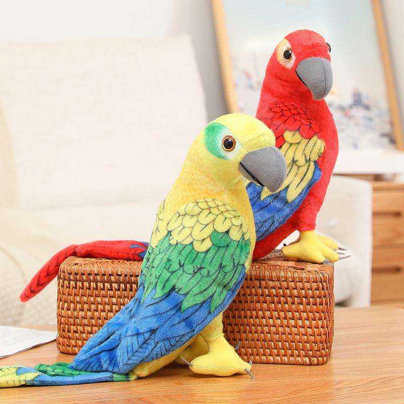 Parrot Plush Toy Doll - Cute Children's Sleeping Pillow & Ornament, Perfect Companion Gift for Girls