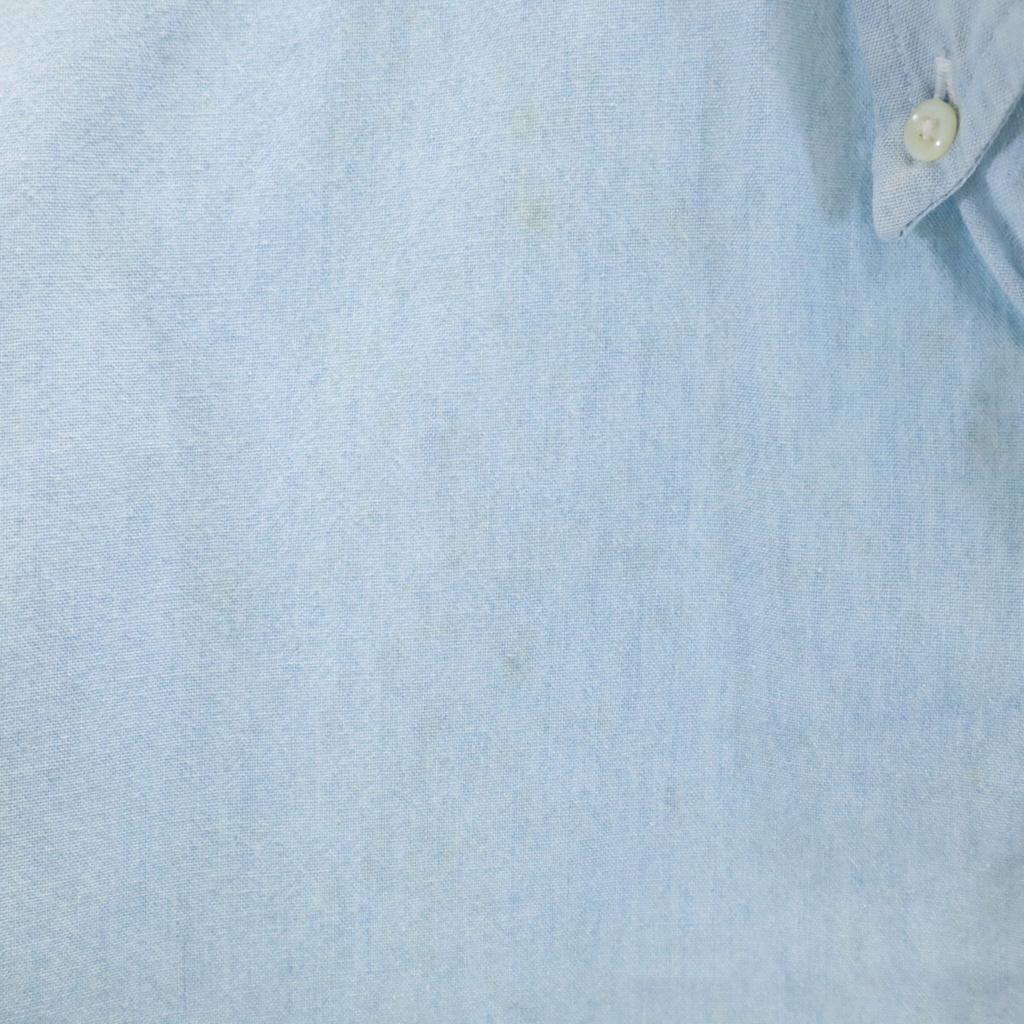 POLO COUNTRY 80er 90er Jahre Altes Langarm Baumwollhemd M Ralph Lauren Herren Gebraucht