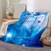 1pc. Elsa Ice Palace Blanket, Winter Wonderland Home Decor, Office Throw, Outdoor Gift for Kids & Adults