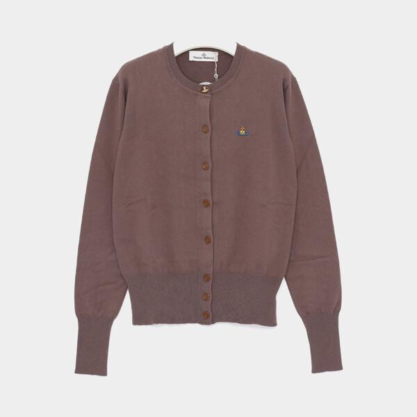 Vivienne Westwood Cotton Cashmere Crewneck Women Cardigan 1803002p Y001v D408
