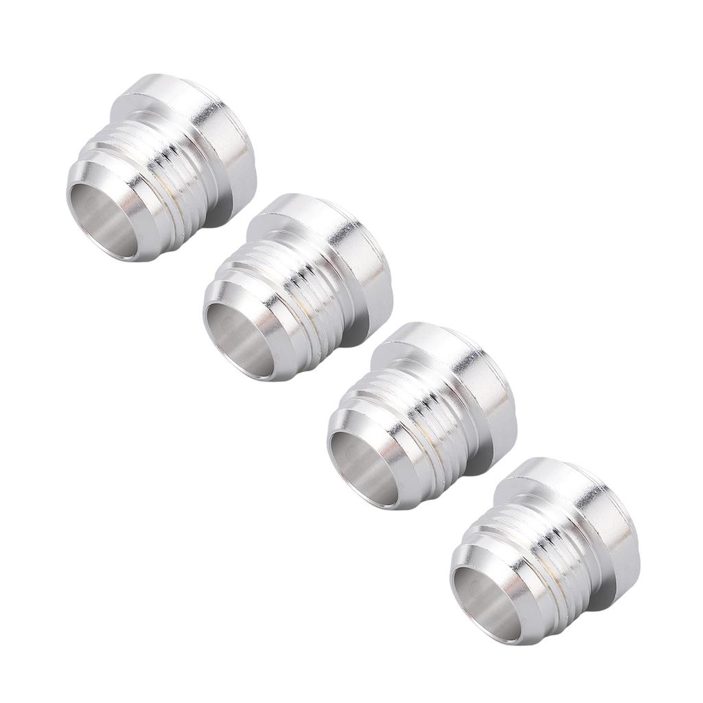 10PCS AN12 Male Thread Billet Aluminum Alloy 7 8in Universal Fuel Line Adapter for Automotive