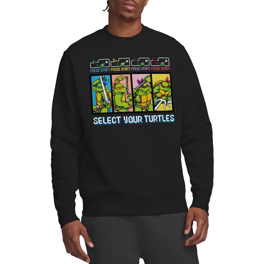 Teenage Mutant Ninja Turtles Unisex Adult Select Your Turtles Sweatshirt