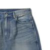 HISHANDER Washed 5P Wide Denim Pants [Light Wash]