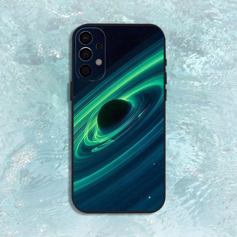 Saturn Solar system Phone Case For Samsung S25,S24,S21,S22,S23,S30,Ultra,S20,Plus,Fe,Lite,Note,10,9,5G Black Cover