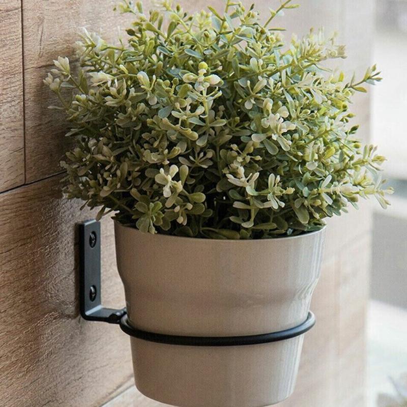 1x Květináč Rostlinný držák Dekor na zahradní nástěnný závěsný koš