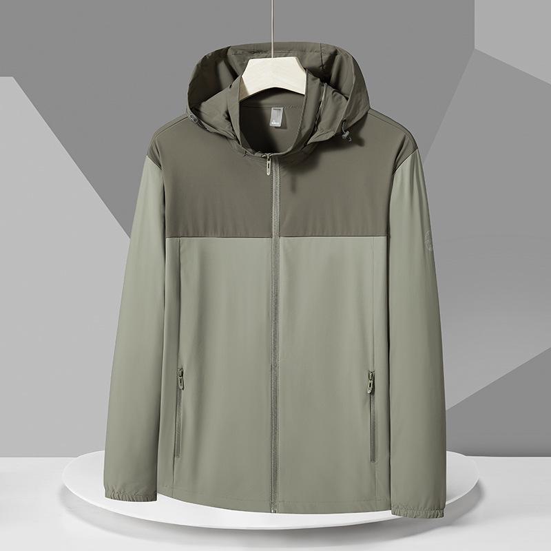 Veste d'été légère en soie glacée avec protection UV pour hommes et femmes