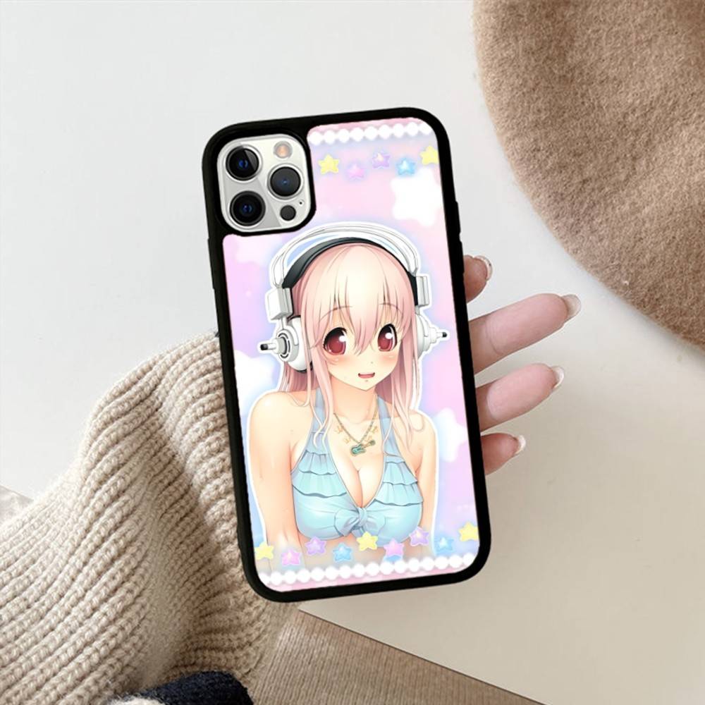 

Classic Virtual Singer Super S-Sonico For IPhone 17 16 15 14 13 12 11 Mini Pro Max Plus PC+TPU Back Phone Cover iPhone 12pro max