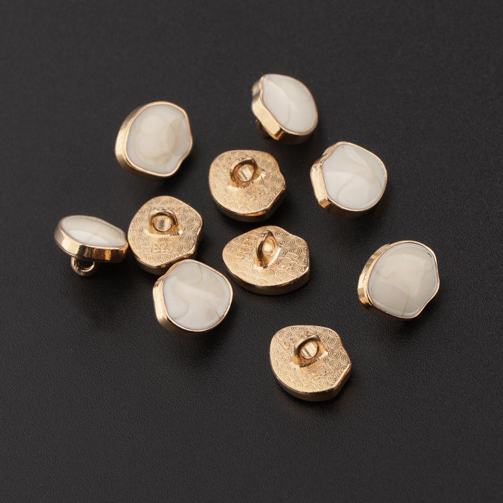 Metall Marmor Emaille Schaftknöpfe 12mm Flache Rückseite Knöpfe für Puppenkleidung Verzierungen Schmuck Knopf Bastelzubehör