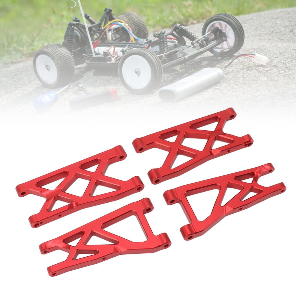 Front Rear Suspension Arm Set Aluminum Alloy Wear Resistant Strong RC Swing Arm Set for   SENTON 1Celsius10