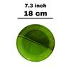 RSINC Kleine Snacks Teller Melamin Rund Bananenblatt ,Snackteller 18cm 6er-Pack JL286093829996