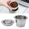 With Filter Paper Stainless Steel Coffee Pod Reusable Design Reusable Coffee Pod  For Coffee Lovers