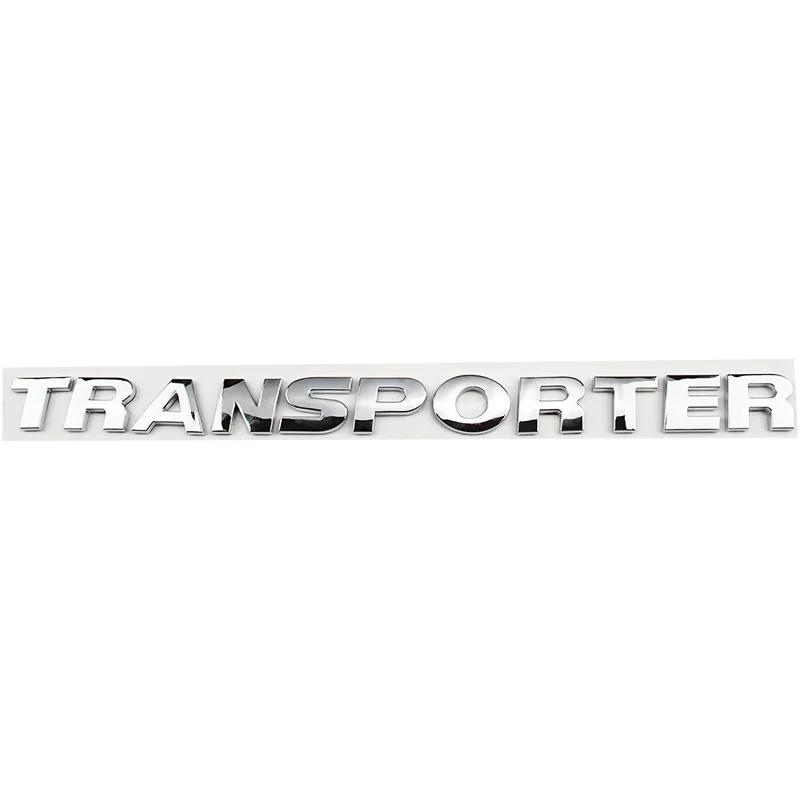 Car ABS Trunk Letters Words Logo Badge Emblem Decals Sticker For Volkswagen VW TRANSPORTER T4 T5 T6 T7 T8 Styling Accessories zd9