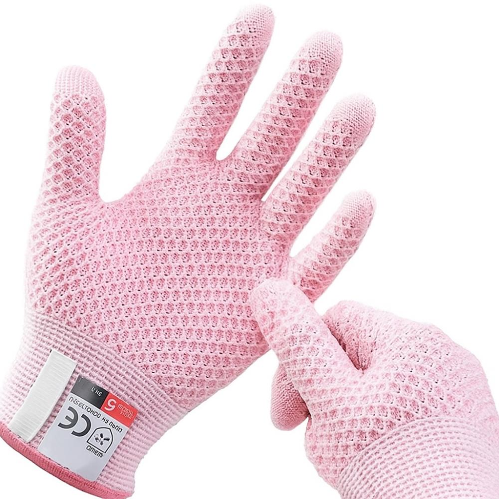 

Glass Cutting Resistant Anti Cutting Gloves High Protection Kitchen Gloves Slaughterhouse розовый