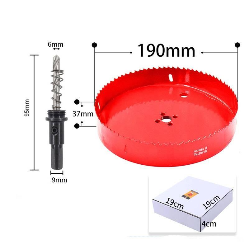 M42 Hss Metal Hole Saw Cutter Drill Bit For Wood Plaster Board Supplies Tools