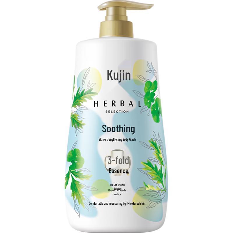 Liushen Soothing & Moisturizing Body Wash with Centella Asiatica & Mugwort