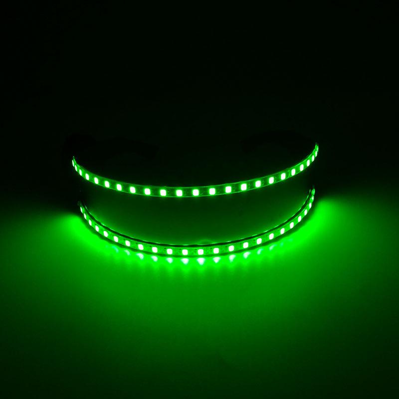 

LED Glow Glasses for Parties and Nightclubs - Remote-Controlled, Colorful, Semicircular Design
