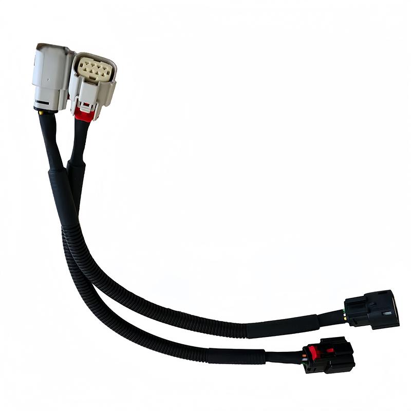 2PCS 8 Pins Rear Tail Light 4388140 Self-disconnecting Wiring Harness 1940131 1831334 For Ford Transit Mk8