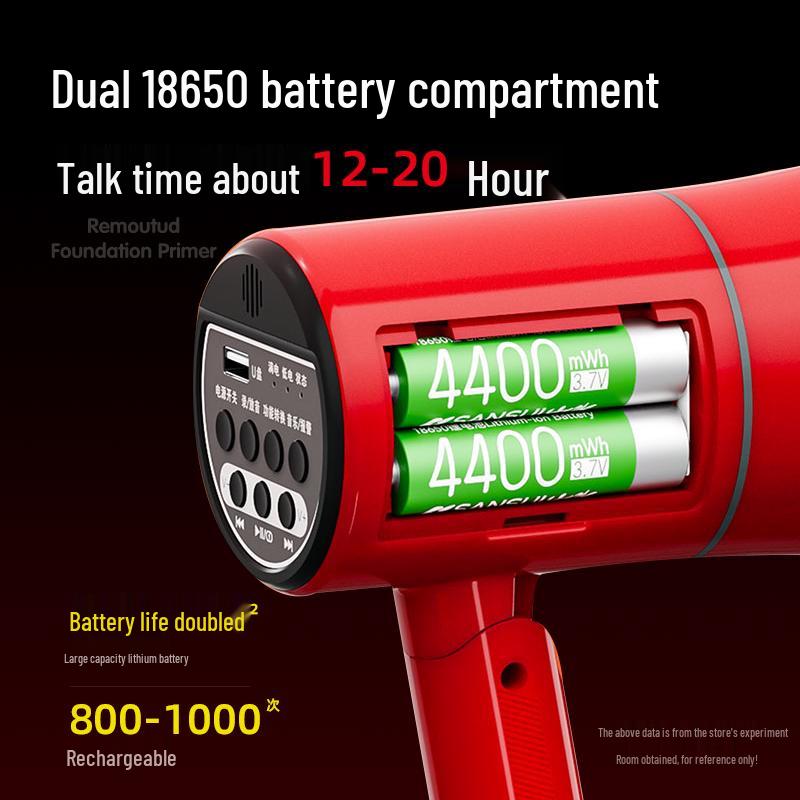 Bluetooth Megaphone Speaker for Street Vendors