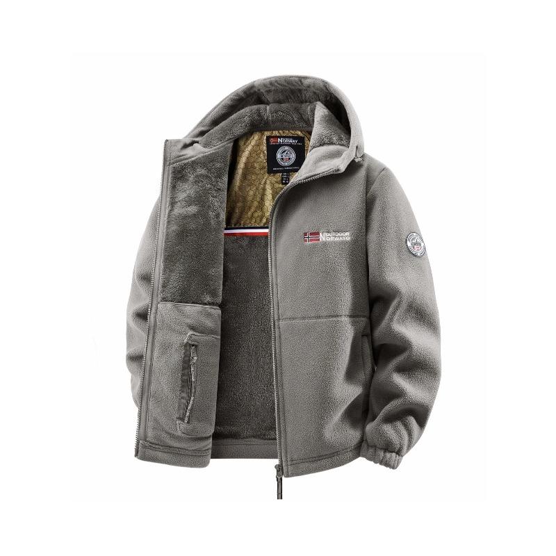 Men's Autumn and Winter Outdoor Hooded Jacket, Suitable for Daily Wear At Home, for Travel, Parties, Commuting, Outdoor Fashion Versatile