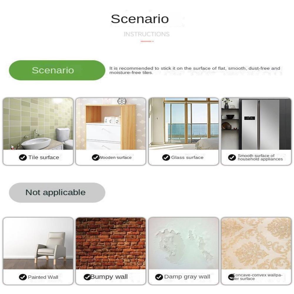 Washable Sink Absorbent Sticker Reusable Anti-mildew Stickers  Wash Basin