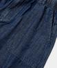COLUMBIA UNIVERSITY Columbia Trajan Label Belted Denim Long Skirts Midnight Denim