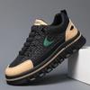 Fashion Spring and Autumn paragraph Men Chunky Sneakers Fashion Non-slip  Men's Sneakers comfortable Casual Board Shoe