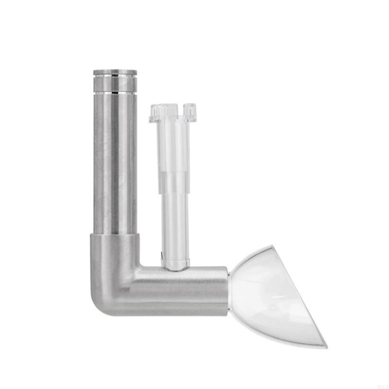 MXLA Inlet and Outlet Skimmer for Aquarium FishTank Effectively Absorb Organic Matter Removes Scums Oil Protein