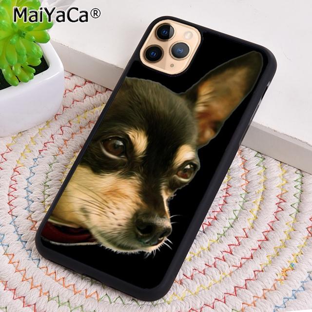Cute Chihuahua Puppy Dog Phone Case For iPhone 17 Air 16 pro max 15 14 plus 12 13 Shell Cover coque