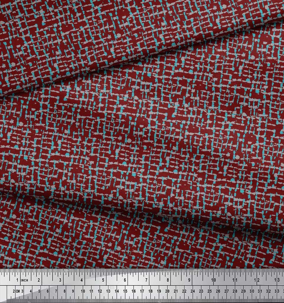 Soimoi Japonská krepová saténová tkanina Textura košile Tisková tkanina v metrech 42 palců