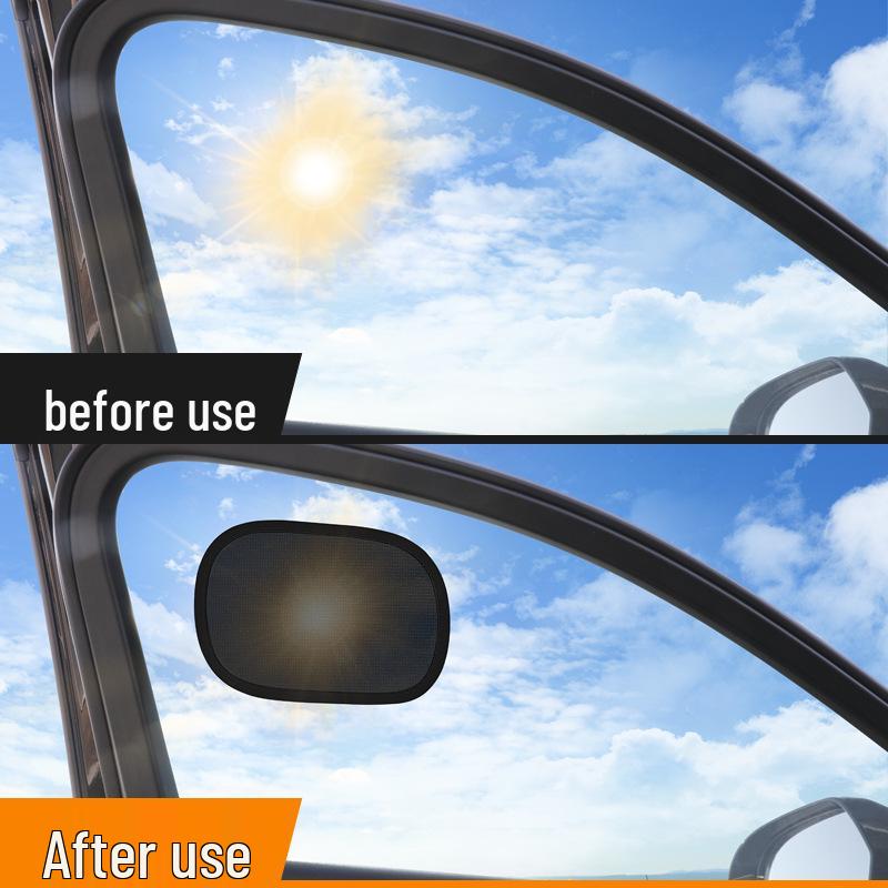 Car Sunshade Heat Insulation: Front Windshield and Side Window Blackout Curtain